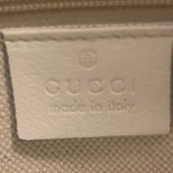 EUC Gucci Diamanté Leather and Raffia Sukey Hobo with Monogram trim - Picture 6 of 12